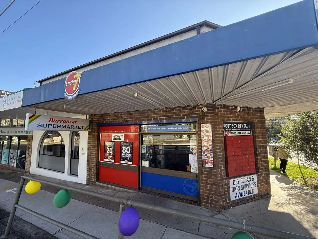 The original corner store before its conversion